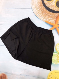 quần short nữ xẻ tà kiểu hàn