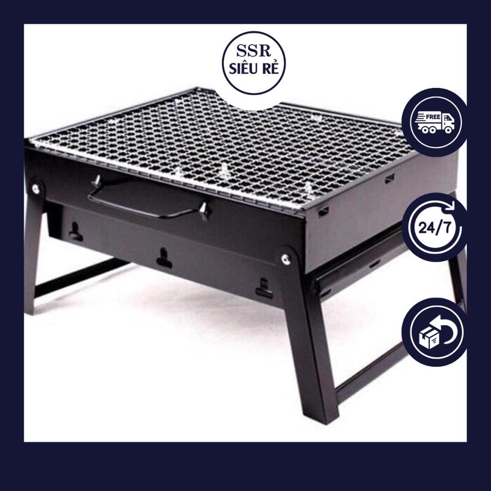 Bếp nướng ngoài trời cao cấp nhỏ gọn tiện ích, bếp nướng BBQ, Bếp Than Xếp Gọn Cao Cấp (PD120156)