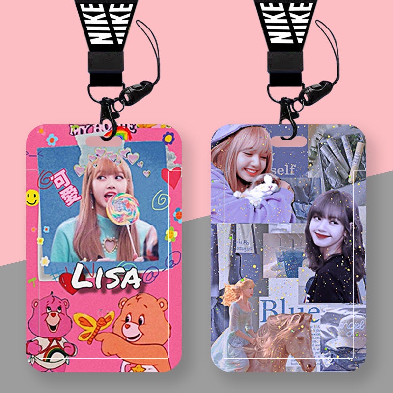 Ví Đựng Thẻ Ngân Hàng / Thẻ Các Thành Viên Nhóm Nhạc K-Pop Star Lisa Ốp