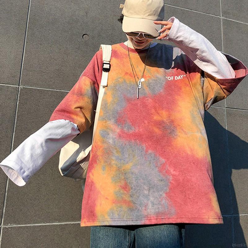 Áo Thun Tay Ngắn Cổ Tròn Dáng Rộng Đơn Giản