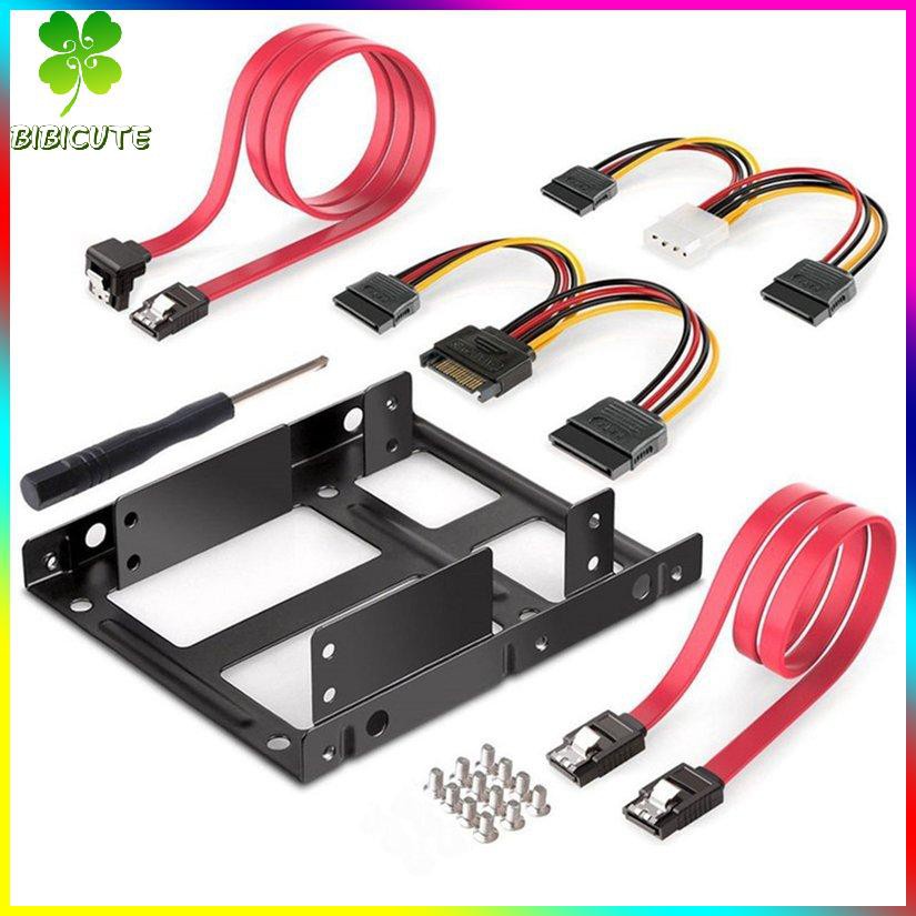 Bộ 2 Khung Gắn Ổ Cứng Ssd 2.5 Inch Sang 3.5 Inch | BigBuy360 - bigbuy360.vn