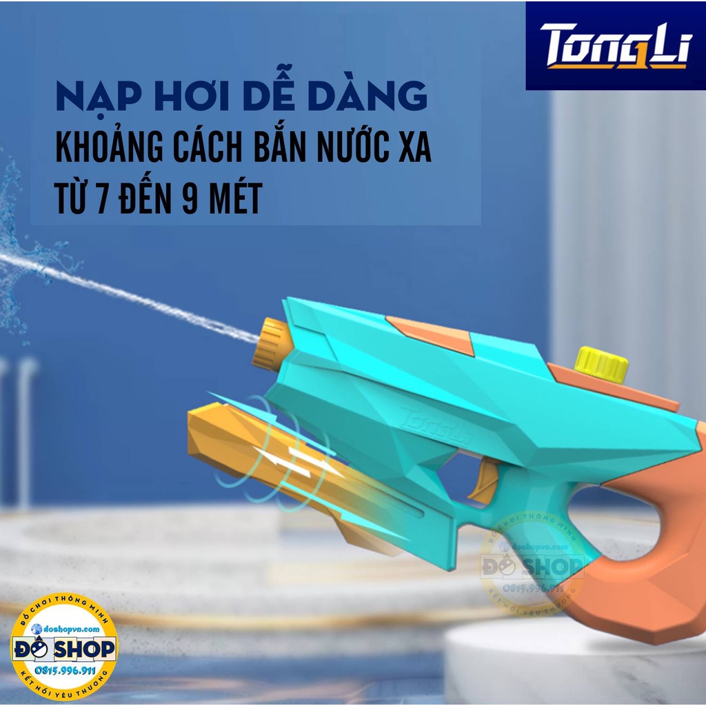 Đồ Chơi Súng Nước Tongli TL26 Cao Cấp Áp Lực Cao Dành Cho Bé Phiên Bản Mới - Đô Shop