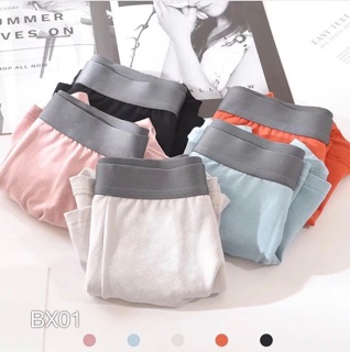 Combo 3 quần boxer trơn VN CLO - BX01CB