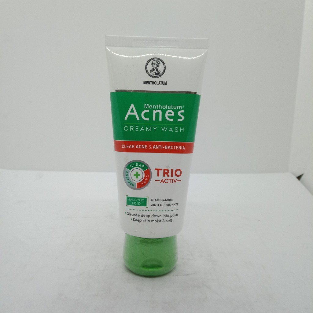 Kem rửa mặt ngăn ngừa mụn Acnes Creamy Wash 100g - cvspharmacy