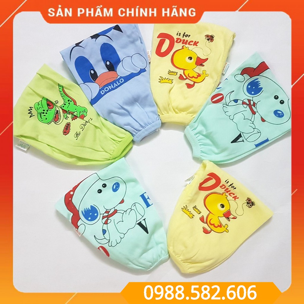 Quần Dài Sơ Sinh Hình Thú Chất Cotton Cho Bé Đến 7kg(Họa Tiết Đa Dạng)