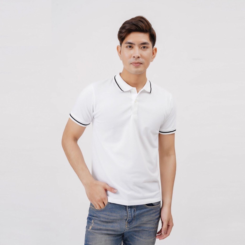 Áo thun Polo nam cổ bẻ vải cá sấu Cotton xuất xịn, chuẩn đẹp GRAMEN