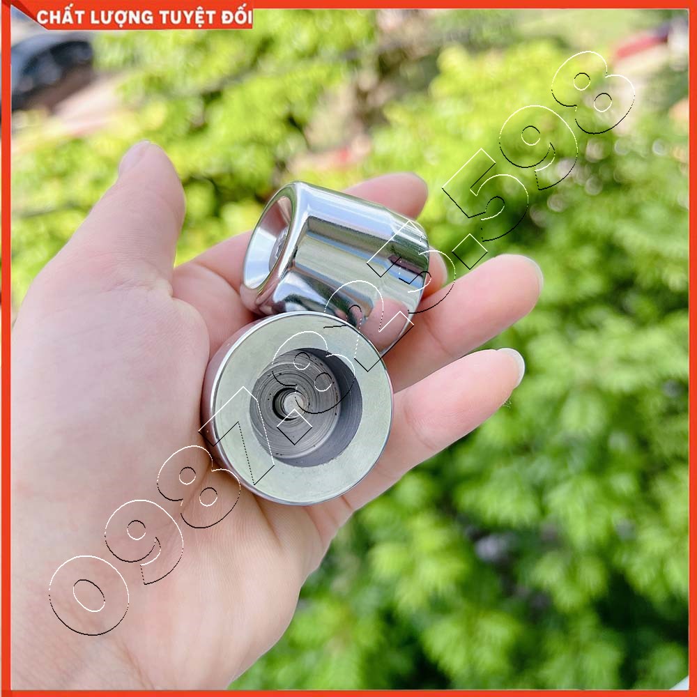 Gù Chống Rung Tay Lái Airblade, Vision 21 - 22, Vario 160 Đã Tiện Sẵn Lồng Gù Lắp Như Zin Tặng Kèm Ốc, Gù CNC, AB 160