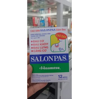 Salonpas hộp 5 miếng co giãn