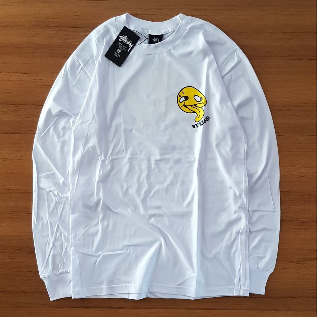 Stussy Áo Thun Tay Dài Thiết Kế Trẻ Trung Hợp Thời Trang | BigBuy360 - bigbuy360.vn