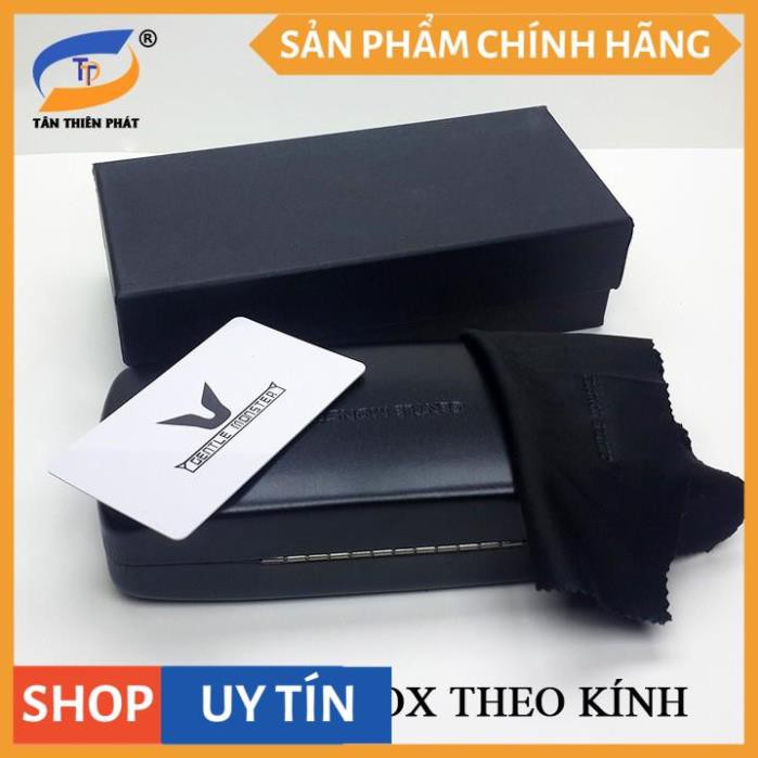 Mắt kính nữ/nam (unisex) màu đen râm mát chống nắng, tia UV 6035. Kính mát gọng kim loại chữ V màu vàng, không gỉ, ôm mặ