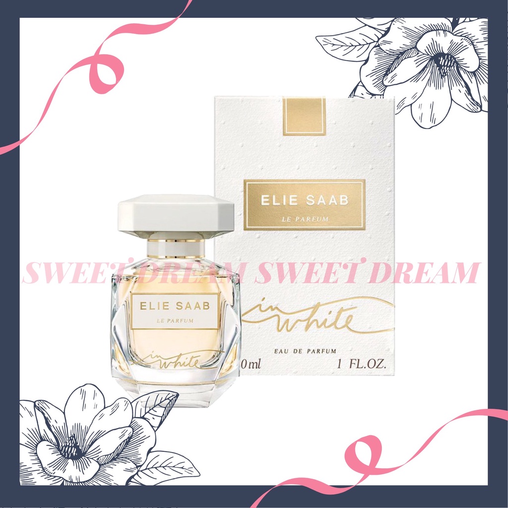 🐷 Mẫu thử Nước Hoa Nữ Elie Saab Le Parfume In White 5ml/0ml/20ml #heobu