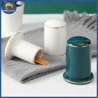 Hũ đựng tăm gốm sứ hàng siêu cấp