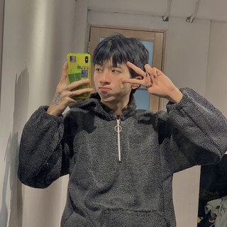 Áo hoodie lông đen -Meo4.store