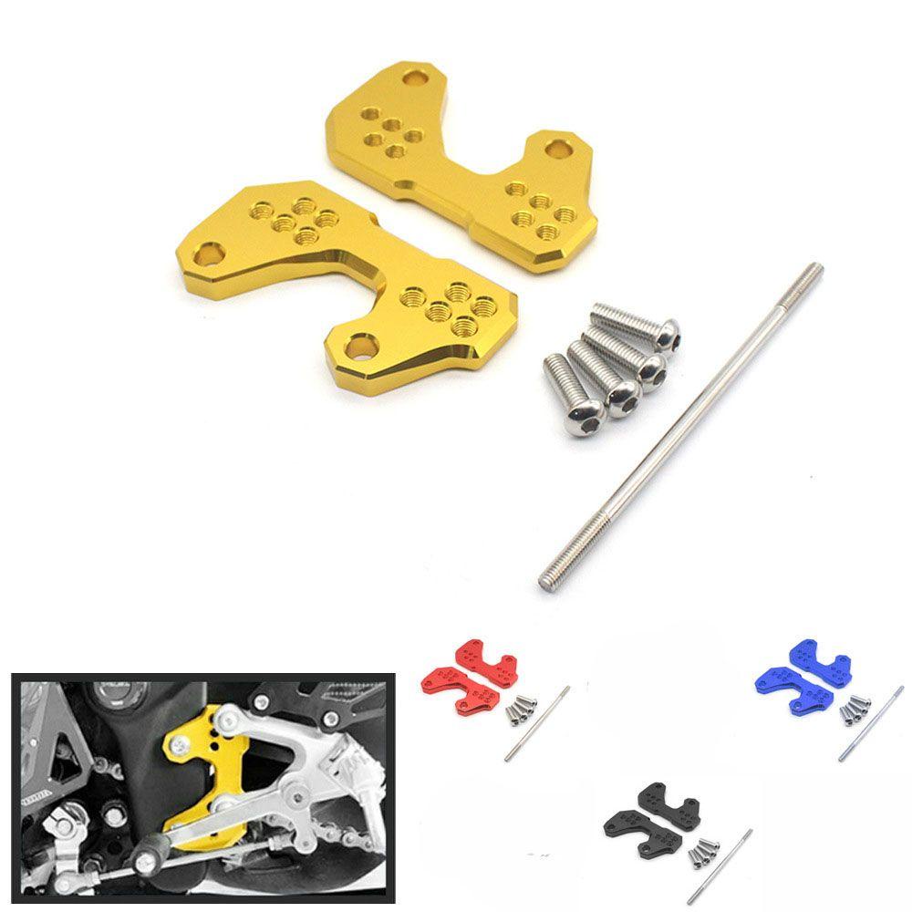 YNATURAL Bàn Đạp Để Chân Có Thể Điều Chỉnh Cho Xe Máy YAMAHA YZF R3 R25