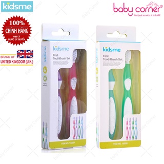 BÀN CHẢI TẬP ĐÁNH RĂNG KIDSME (2 CÁI 2 GIAI ĐOẠN)