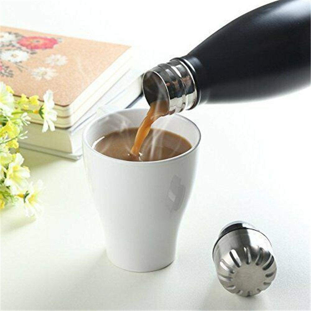 PISTA Bình Nước Thể Thao 500ML Bằng Thép Không Gỉ