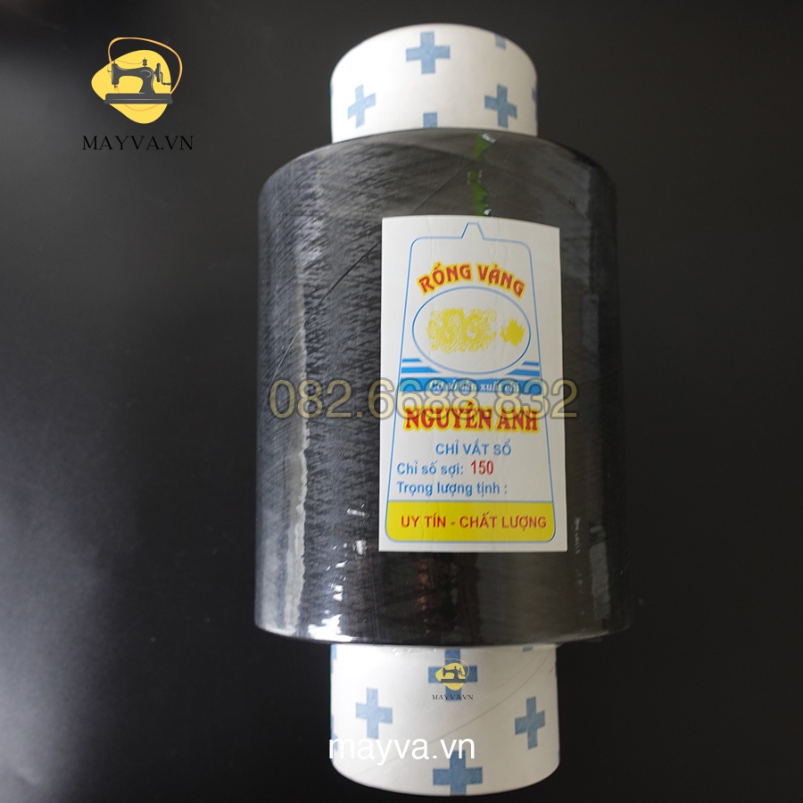 Chỉ Tơ Vắt Sổ 1 kg Sợi 150 Hiệu Rồng Vàng - Phụ liệu may mặc