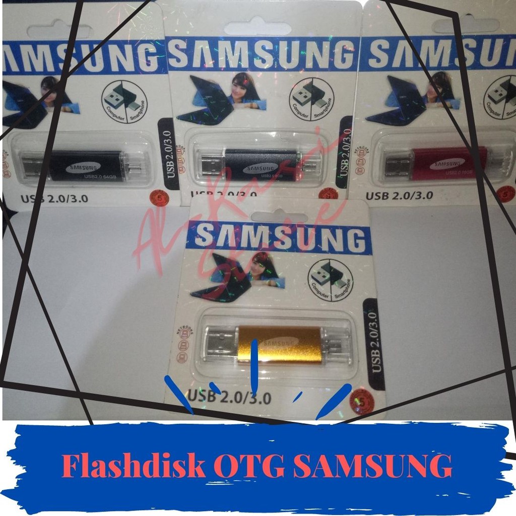 Thẻ Nhớ Flashdisk Otg Cho Điện Thoại Samsung 64gb