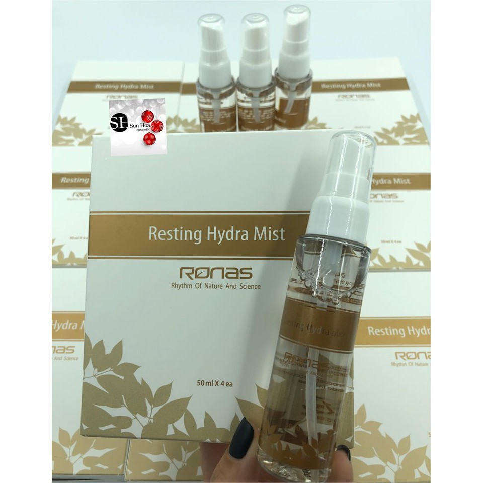 RONAS RESTING HYDRA MIST - XỊT KHOÁNG CẤP ẨM 24H | BigBuy360 - bigbuy360.vn
