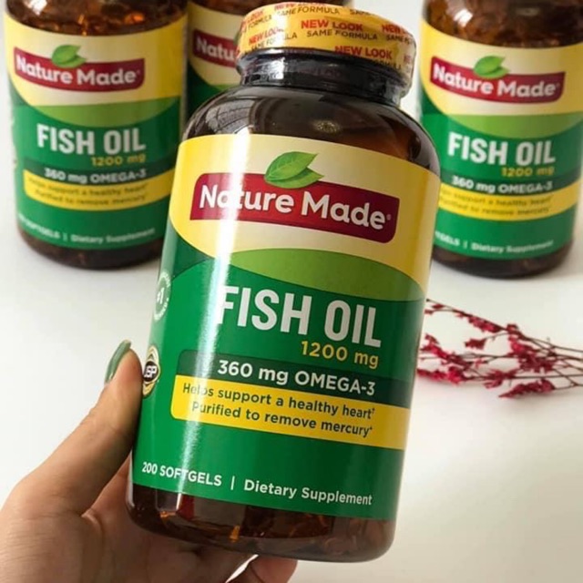 🐠NATURE MADE FISH OIL 1200MG  200v