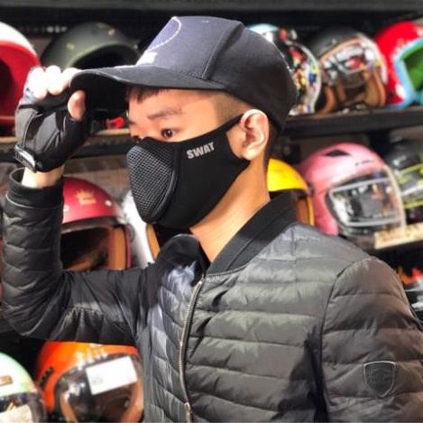 Khẩu Trang Xe Máy SWAT - X1 Đi Phượt Cực Chất