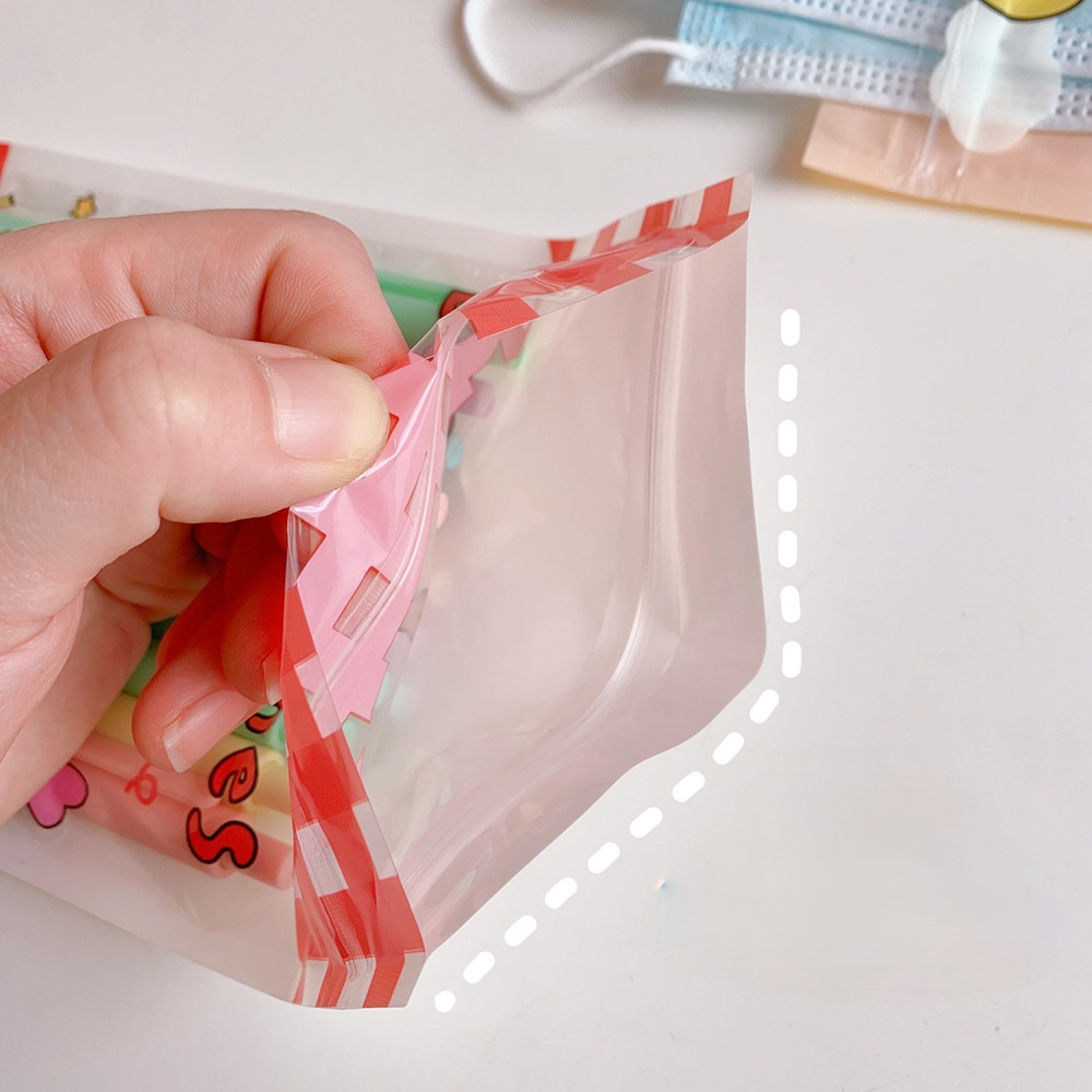 Túi đựng bánh kẹo in hình dễ thương kiểu Hàn Quốc