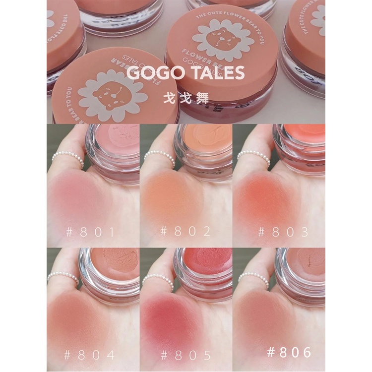 [Hàng mới về] Phấn đánh má hồng gogotales dạng kem nhung quyến rũ cho nữ 9g | BigBuy360 - bigbuy360.vn