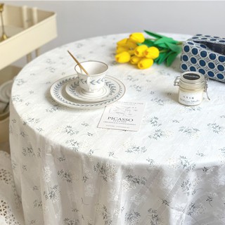 Khăn vải trải bàn hoa nhí thô mềm