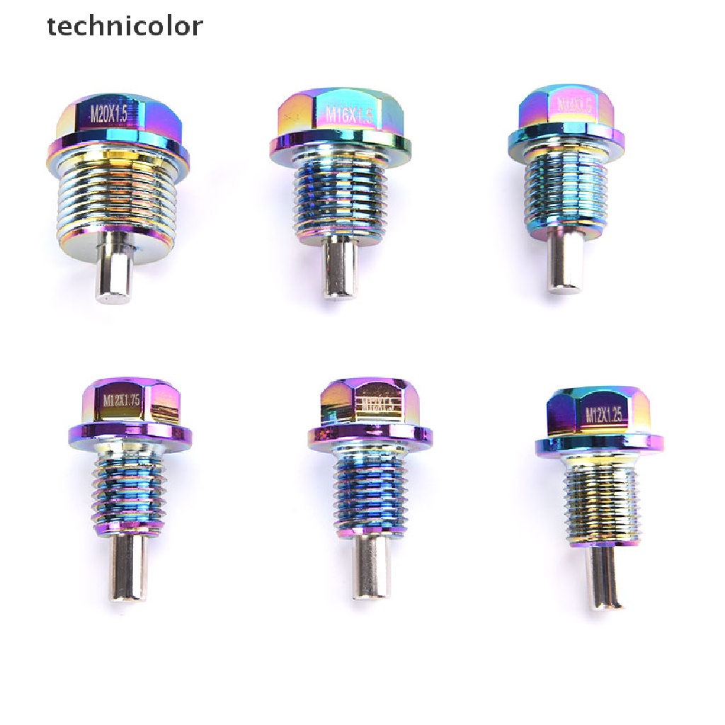 Bu Lông M12 M14 M16 M20 Bằng Hợp Kim Nhôm Có Nam Châm Cống Thoát Dầu