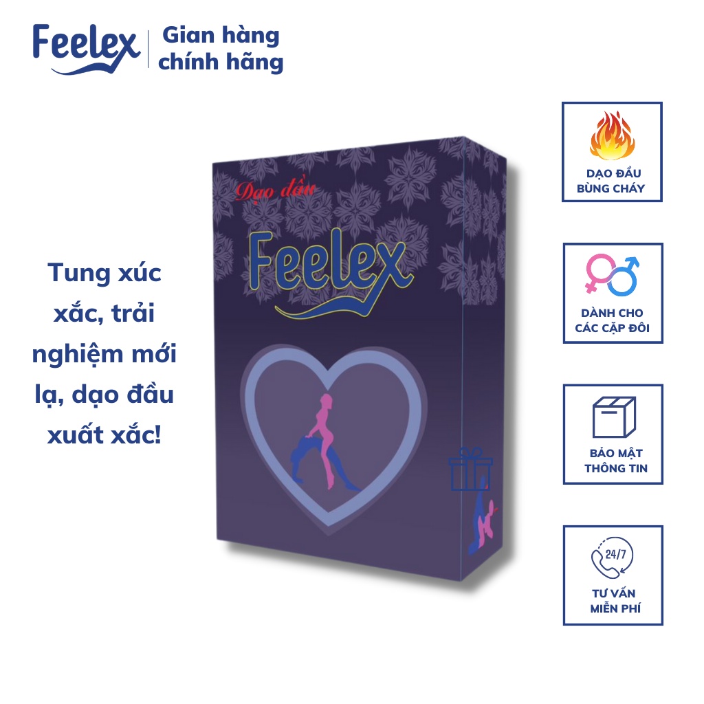 Bộ Drinking game dạo đầu Feelex cho cặp đôi hẹn hò