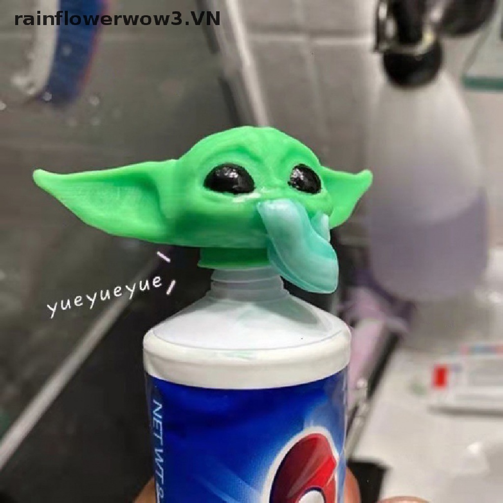 Dụng cụ lấy kem đánh răng yoda hình chữ y nắp nhân vật Mandalorian