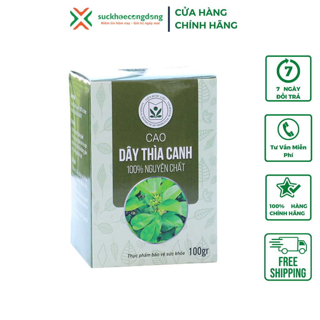 Cao dây thìa canh 100gr - Viện dược liệu