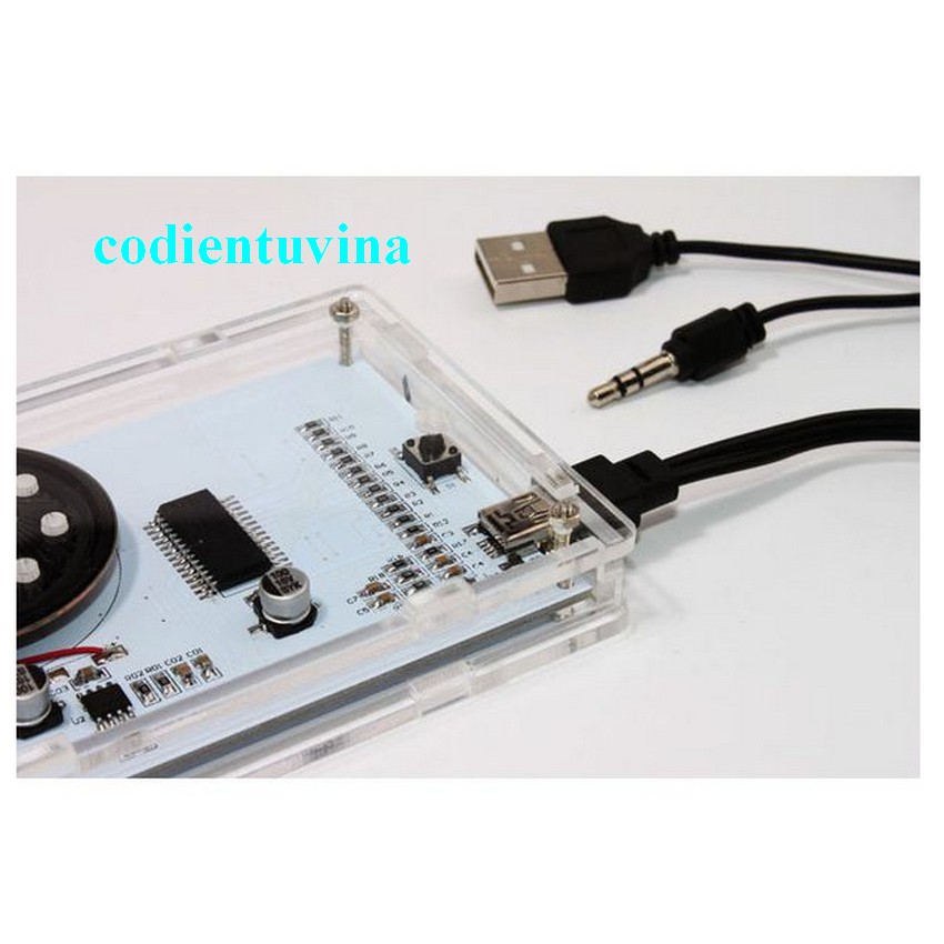 Bộ mạch led nháy theo nhạc tự ráp