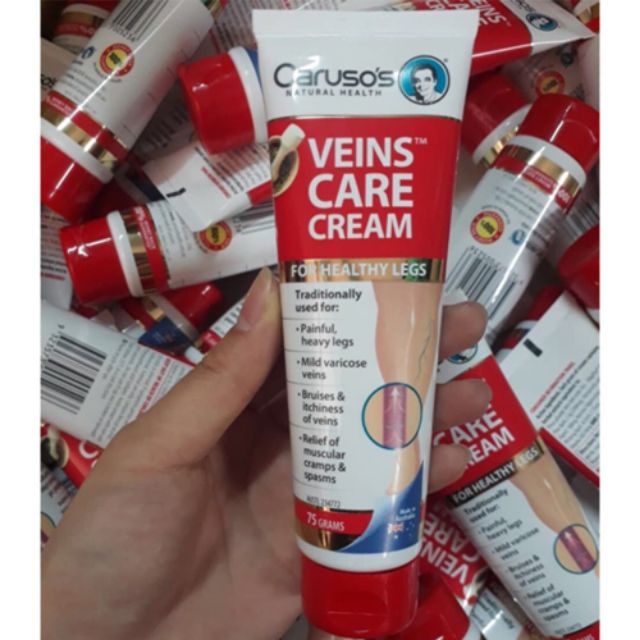 Kem bôi GIÃN TĨNH MẠCH CARUSO'S VEINS CLEAR 75g