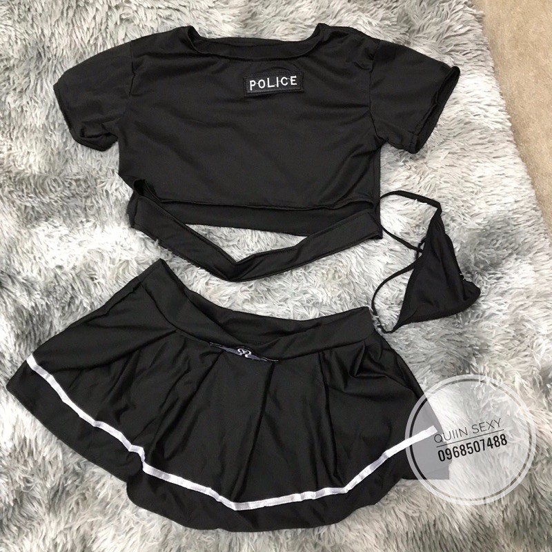 Váy ngủ Cosplay Cảnh sát quyến rũ CL005 | BigBuy360 - bigbuy360.vn
