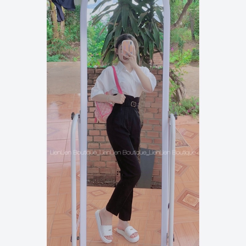 Quần Tây Khuyên Ngang