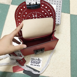 Túi furla super hoa văn size 17