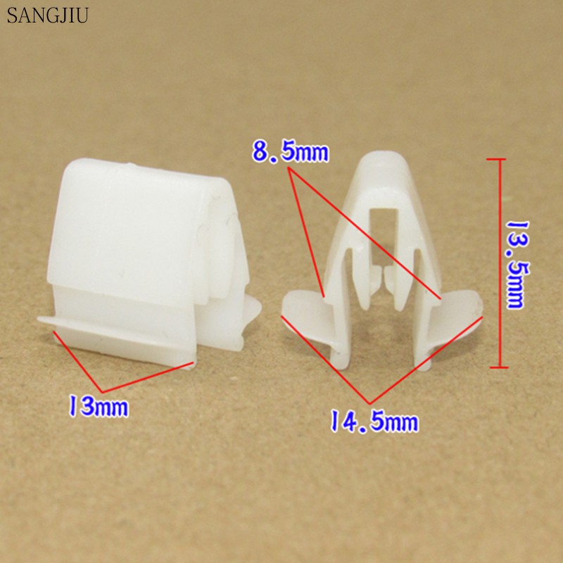 Set 50 kẹp nhựa sửa chữa nội thất bảng điều khiển cho xe hơi Toyota Highlander Prado