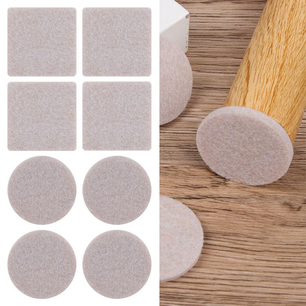 Bộ 8 Miếng Đệm Dán Chân Ghế Tự Dính Chống Trượt