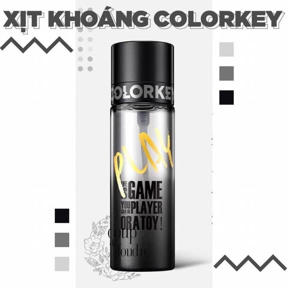 XỊT KHOÁNG KHOÁ NỀN COLORKEY [HÀNG CHÍNH HÃNG] / XỊT KHOÁNG DÀNH CHO CÁC CÔ NÀNG DA DẦU | BigBuy360 - bigbuy360.vn