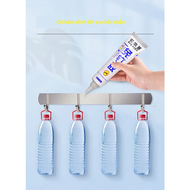 Keo đa năng dán kính, gạch men, gỗ, đá siêu chắc dùng cho nhà tắm, nhà bếp