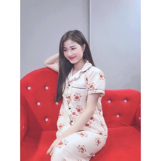 bộ lụa gấm cao cấp ( áo cộc - quần dài)
