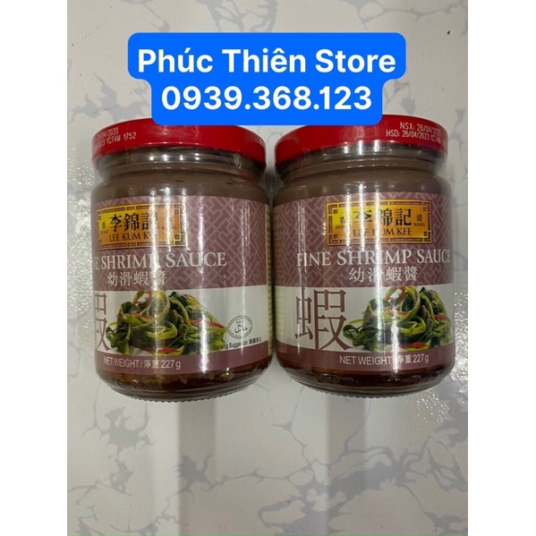 Mắm Ruốc Lee Kum Kee 277gr/  Fine Shrimp Sauce Hong Kong