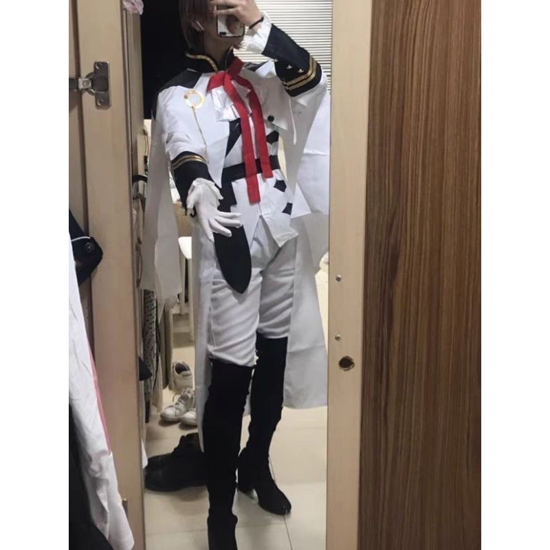 Set quần áo đồng phục trong Anime Seraph of the End cosplay nhân vật Ferid Bathory