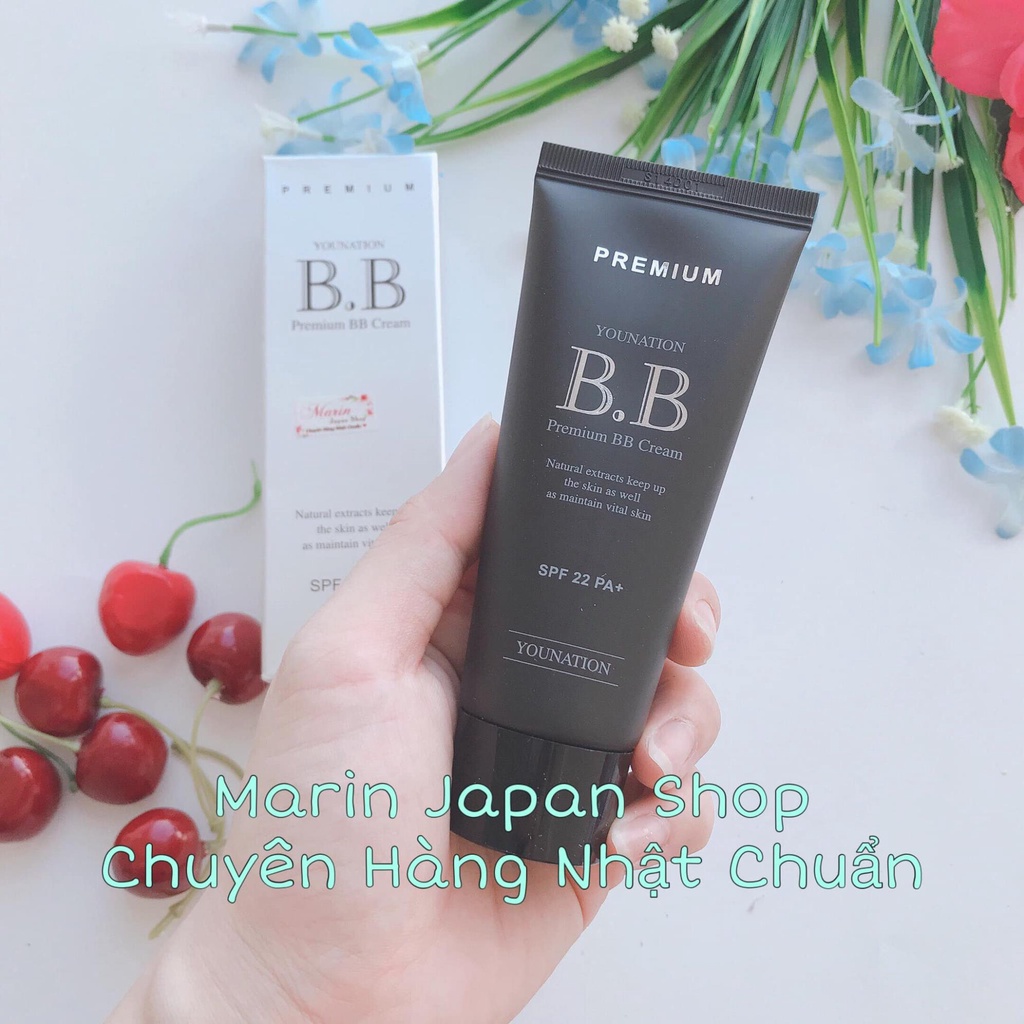 (SALE) Kem nền chống nắng Premium Younation BB Cream Nội Địa Nhật Bản