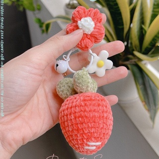 🥕pin cà rốt - móc khóa cà rốt ú nu hàng thủ công handmade🥕