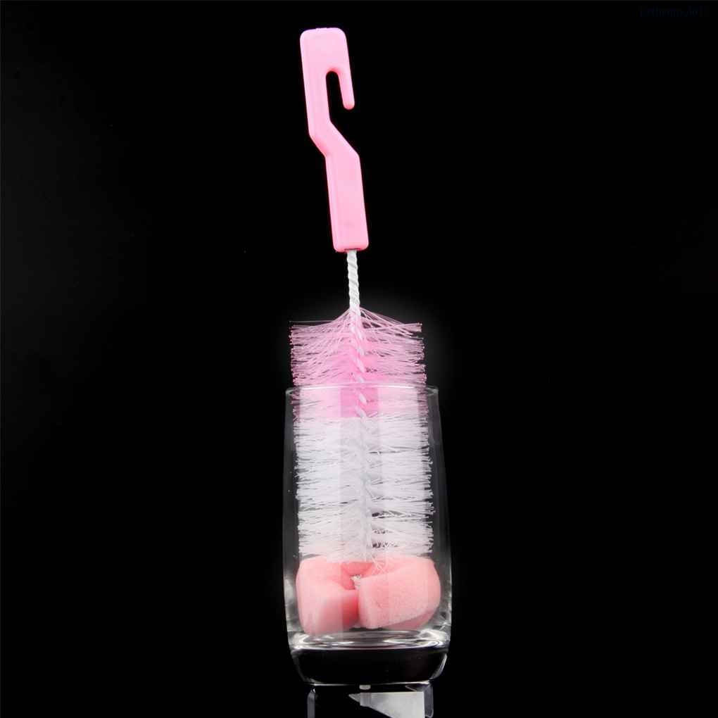 Bàn chải vệ sinh bình sữa em bé thiết kế xoay 360 độ tiện dụng