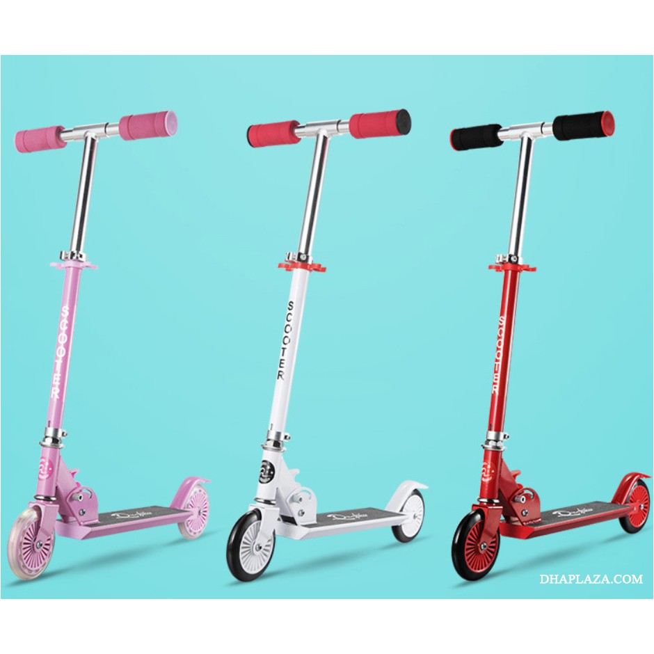 [HÈ VỀ] SCOOTER - XE TRƯỢT SCOOTER CAO CẤP 2 BÁNH CHỊU TẢI 50KG