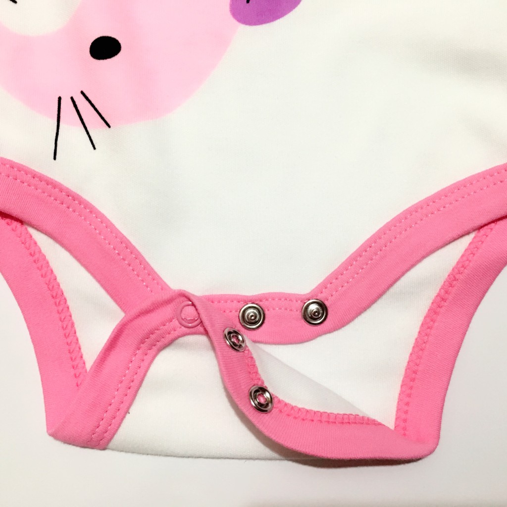 (Được chọn mẫu)SÉT 5 BODYSUIT CỘC TAY CHO BÉ TRAI BÉ GÁI BELITI XUẤT MỸ TTS197