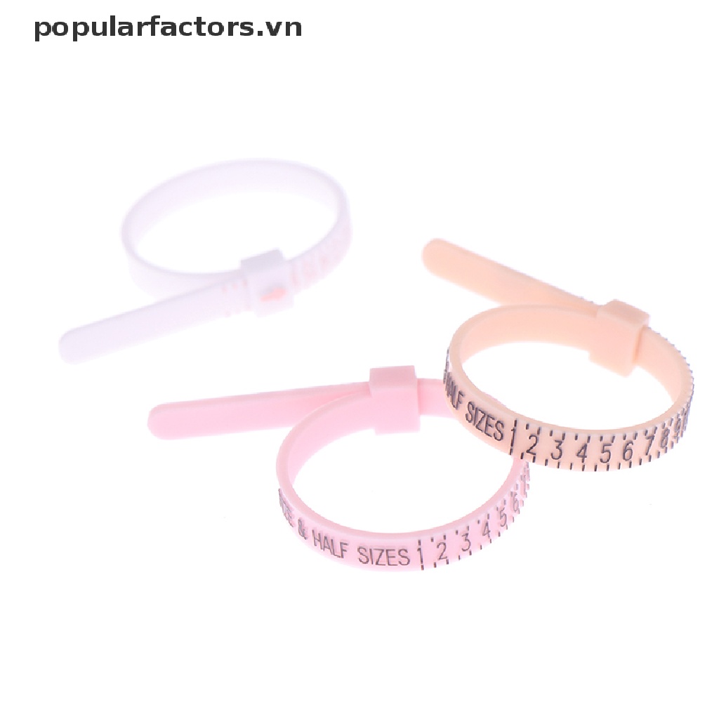 Thước Đo Kích Thước Nhẫn Bằng Nhựa Chuyên Nghiệp
